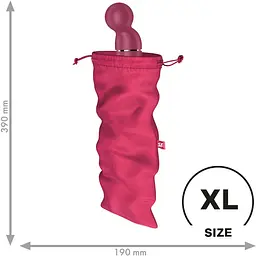 Мішечок для зберігання іграшок Satisfyer Treasure Bag XL Pink - мініатюра 2