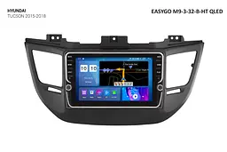 Штатний головний пристрій EasyGo M9-3-32-B-HT QLED Hyundai Tucson
