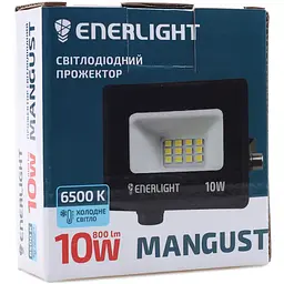 Прожектор світлодіодний Enerlight Mangust 10Вт 6500K (MANGUST10SMD80С) - мініатюра 5