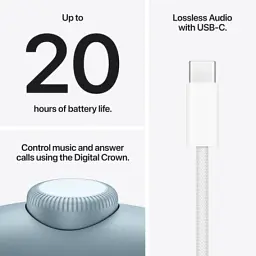 Навушники Apple AirPods Max 2 Blue (MHWM4ZE/A) - мініатюра 7