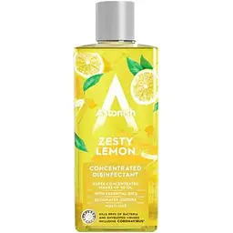 Засіб для Дезінфікції ASTONISH 300мл без хлору Лимонний Вибух