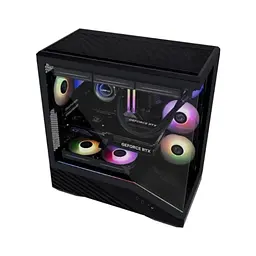 Корпус для ПК Lian Li V100R case with pre-installed four 120mm RGB PWM fan, Black (G99.V100RX.01) - мініатюра 5