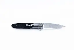 Ніж складаний туристичний Ganzo G743-2 ( 8.7 см) 440С шорсткий / G10 помаранчевий - мініатюра 5