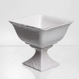 Цукерниця порцелянова Pearl 12,5*12,5 см Yiwu 120-YH-HG055 - мініатюра 3