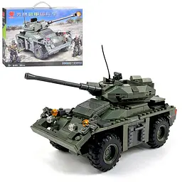 Конструктор військова серія 534 деталі XJ-929