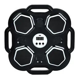 Настінний боксерський тренажер-мішень MS 4651(Black) 2 боксерські рукавички