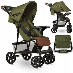 Коляска прогулянкова Lionelo Emma Plus Forest Green (LO-EMMA PLUS FOREST GREEN) - мініатюра 5