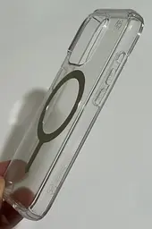 Оригінальний прозорий чохол для Iphone 15 Pro Speck Presidio Clear Case MagSafe протиударний 150559-3240 - мініатюра 3