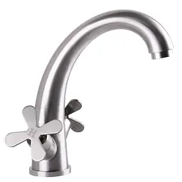 Змішувач для умивальника Globus Lux Dukat-8 SD8-401 000024970 Нержавіюча сталь - мініатюра 5