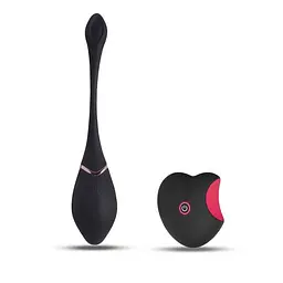 Віброяйце Toyz4lovers Ovulo Vivie, 17 см (чорний) - мініатюра 2