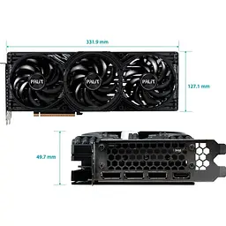 Відеокарта Palit GeForce RTX 5070 Ti GamingPro-S (NE7507T019T2-GB2031U) EU [146322] - мініатюра 10