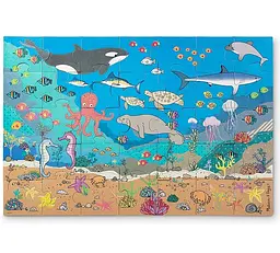 Гігантська головоломка-пазли Melissa&Doug Під морем, 35 елементів (MD31376) - мініатюра 3