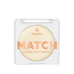 Хайлайтер для обличчя кремовий Bogenia Match Cream Highlighter (BG672), 001 Айворі