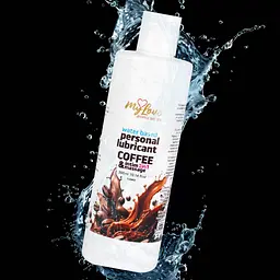 Лубрикант та масажний гель MyLove Aroma Series Intim&Massage Coffee 300 мл - мініатюра 4