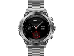 Cмарт-годинник Garett Atom Silver Steel - мініатюра 3