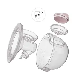 Подвійний електричний молоковідсмоктувач Kinderkraft GentleFlow Pink (KEGEFL00PNK0000) - мініатюра 8