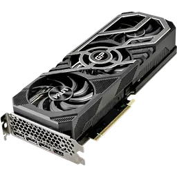 Видеокарта GeForce RTX 3090 24GB Palit GamingPro OC (NED3090S19SB-132BA) Б/У - миниатюра 2