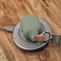 Чохол Moshi Pebbo Case Mint Green для AirPods 3rd Gen зелений (99MO123843) - мініатюра 4