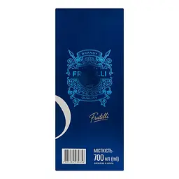 Уцінка. Бренді Fratelli XO ординарний 7 років 37% 0.7 л  - мініатюра 5