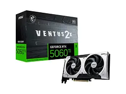 Видеокарта MSI GeForce RTX 5060 Ti 8G VENTUS 2X OC PLUS