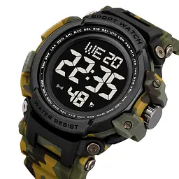 Наручний годинник чоловічий 2422CMGN Camo Green Skmei acs0029931 - мініатюра 3
