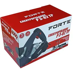 Рубанок електричний Forte P 3-82 TP 1000 Вт 82 мм 0-3 мм 16000 об/хв (68591) - мініатюра 8