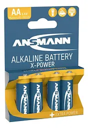 Батарейка Ansmann X-Power AA/LR06 BL 4шт (5015663) - мініатюра 4