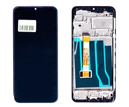 Дисплей Oppo A31 2020/ Realme 5/ 5i/ 5S/ C3/ A8 чорний + рамка
