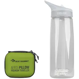 Подушка Sea To Summit Aeros Premium Pillow Traveller Navy - мініатюра 3