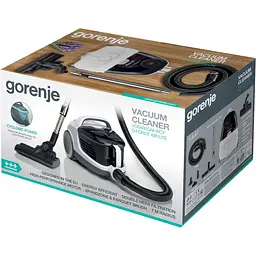 Пилосос Gorenje VCEA02GALWCY білий - мініатюра 5