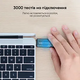 Кардридер Vention USB3.0 Multi-function Card Reader Gray Metal Type (CCHH0) - мініатюра 8