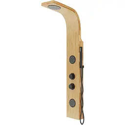 Душова панель Corsan Bali bamboo black B231MBL