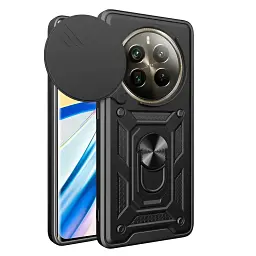 Чохол до мобільного телефона BeCover Military Realme 12 4G Black (712174) - мініатюра 1