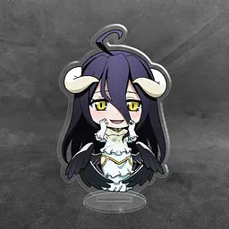 Акрилова колекційна фігурка Chibi Аніме Король Overlord Albedo, Альбедо 10 см
