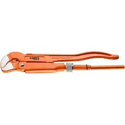 Ключ трубний 45° робочий діапазон 0-26мм 330мм Neo Tools hoz0013671
