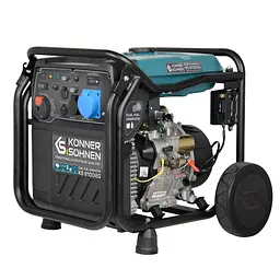 Konner & Sohnen Генератор газобензиновий інверторний KS 8100iEG 1/3, 230/4000В, 8-8.5кВт, електростартер, 68кг - мініатюра 10