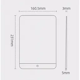 Дитячий планшет для малювання Xiaomi Xiaoxun 10 дюймов XPHB011 4349-RF різнокольоровий - мініатюра 3