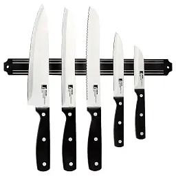 Набір ножів MasterPro Gourmet Pepe з магнітним тримачем (BGMP-4330)
