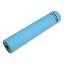 Килимок спортивний Toorx Yoga Professional TPE 183 х 60 х 0,6 см для йоги та фітнесу Azzurro/Antracite (MAT-183) - мініатюра 7