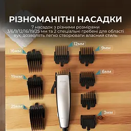 Машинка для стрижки CECOTEC PrecisionCare Power Blade Titanium - мініатюра 4