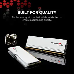 Модуль пам'яті G.Skill DDR5 64GB (2x32) Ripjaws M5 6000Mhz Neo RGB White AMD EXPO (F5-6000J3636F32GX2-RM5NRW) - мініатюра 7