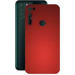Защитная пленка StatusSKIN для Motorola One Fusion Plus Корпус Винил красная матовая