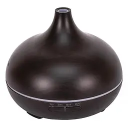 Зволожувач повітря Aroma Diffuser 115-021 з підсвіткою Чорний - мініатюра 3