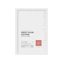 Маска для обличчя Village 11 Factory Miracle Youth Cleansing Sheet Mask Peptide 23 г (8809663754440)