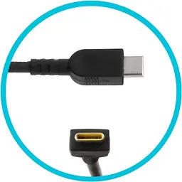Блок живлення для ноутбука Lenovo Slim USB-C 65W AC Adapter (GX20Z46255) - мініатюра 3