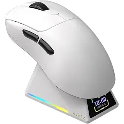 Комп'ютерна мишка бездротова Ajazz AJ179 Apex White (AJM179-A-W) - мініатюра 1