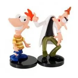 Іграшки фігурки Phineas & Ferb (Фінес і Ферб) 4 шт - мініатюра 2