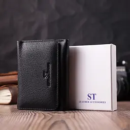 Жіночий шкіряний гаманець ST Leather 11,3х8,5х3 см acs0028442 - мініатюра 8