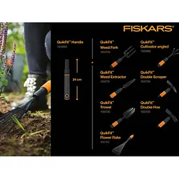 Ручка Fiskars QuikFit S 136012 мала (1000663) - мініатюра 4