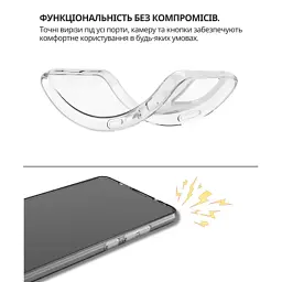 Чохол до мобільного телефона BeCover silicone Samsung Galaxy A37 5G SM-A376 Transparent (714860) - мініатюра 5